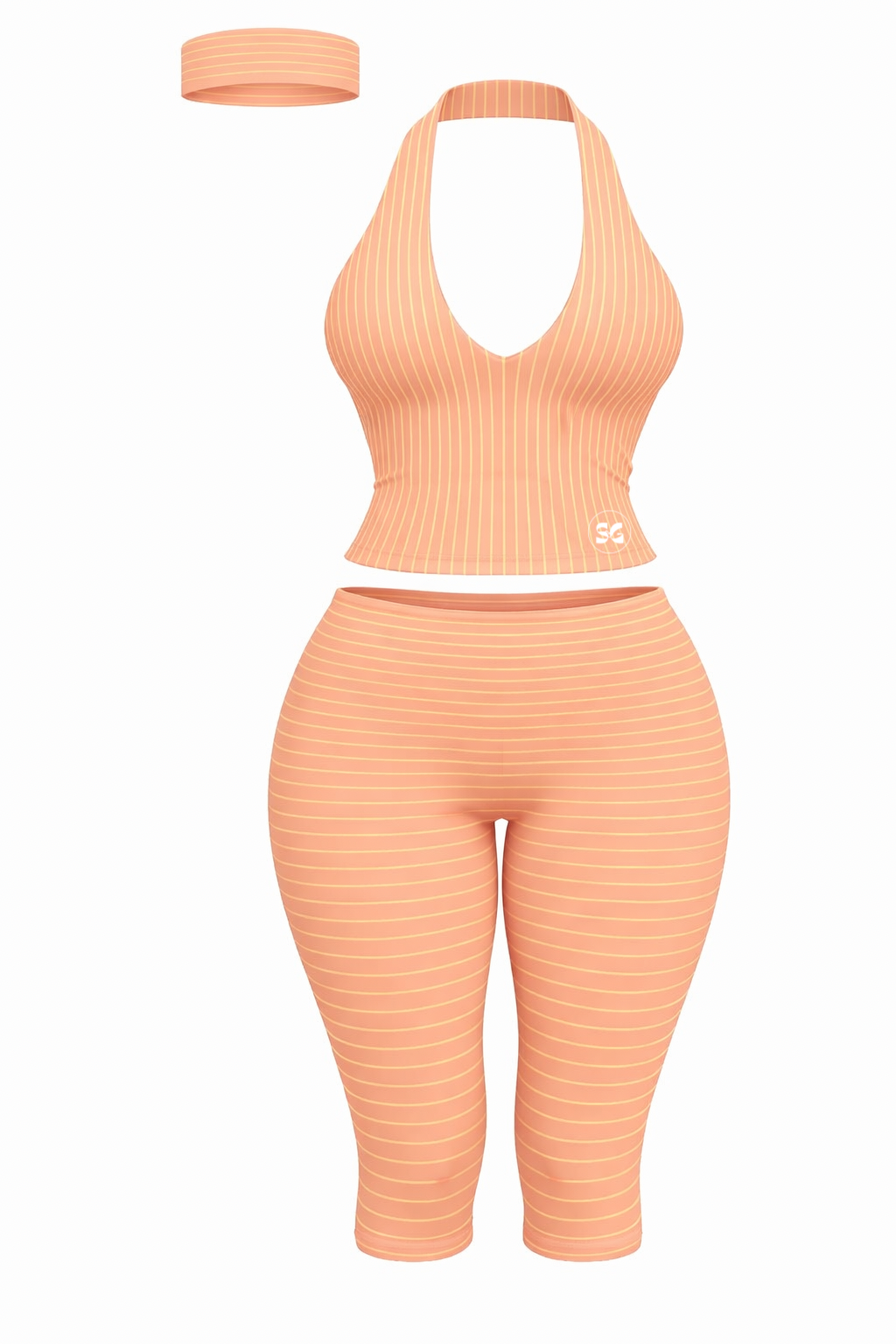 feeling peachy - no headband